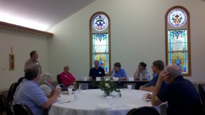 Pastor Mitch introduced the team from First Presbyterian, Winchester, Indiana.