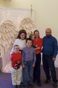 The Christmas Angel and friends