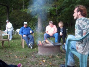 Woodsmoke improves the flavor!