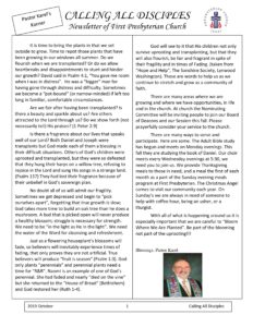 Newsletter, p. 1