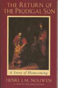 The cover of Henri Nouwen's "The Return of the Prodigal Son"